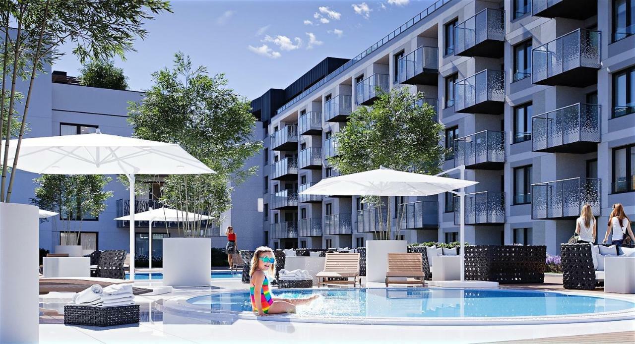 Apartament Z Wellness Nadmorskie Tarasy Kołobrzeg Exterior foto